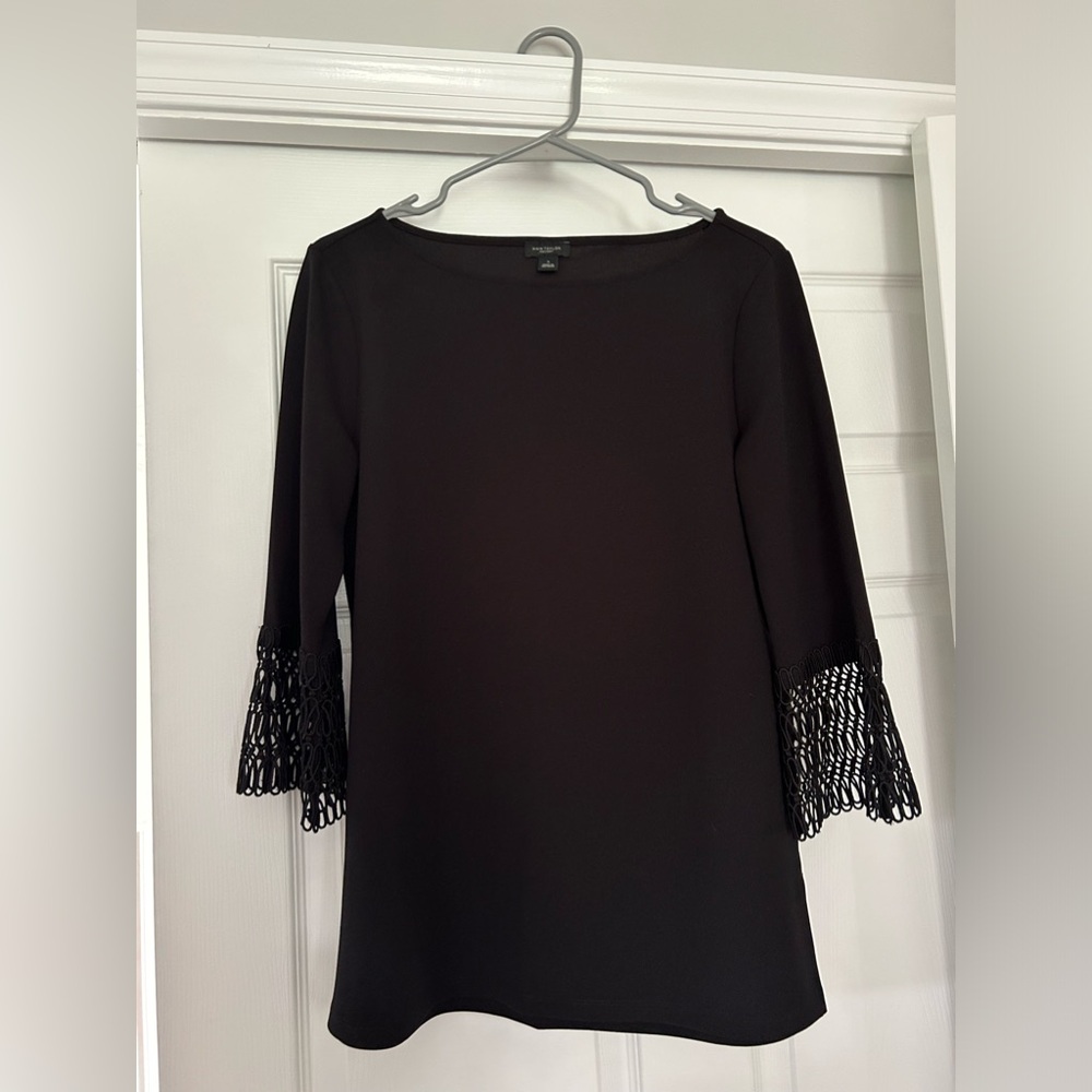 Ann Taylor black blouse, Small